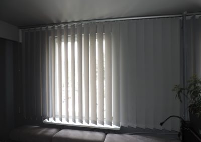 Żaluzja Pionowa Verticale osprzęt srebrny